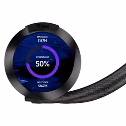 itek ARCTIC SPHERE V2 Processore Raffreddatore di liquidi tutto in uno 12 cm Nero - Vista aggiuntiva 4