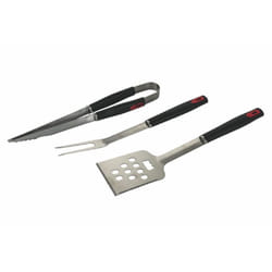 Galileo - set 3 utensili barbecue acciaio
