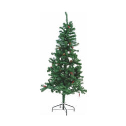 Galileo - Albero Di Natale Sestriere 150cm 350 Rami con Pigne e Bacche
