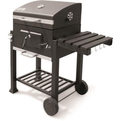 Bbq rettangolare de luxe con coperchio