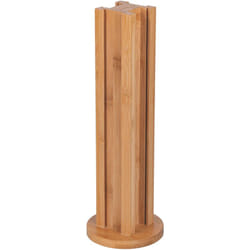 Porta capsule caffe in bamboo D.11X32,5CM