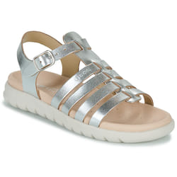 Sandali bambini Geox J SANDAL SOLEIMA GIR Argento - 31