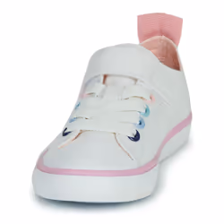 Scarpe bambini Geox J GISLI GIRL Bianco - 36 - Vista aggiuntiva 3