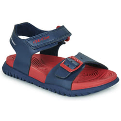 Sandali bambini Geox J SANDAL FUSBETTO BO Marine - 24