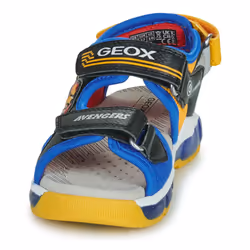 Sandali bambini Geox J SANDAL ANDROID BOY Blu - 32 - Vista aggiuntiva 3