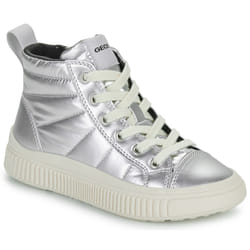 Scarpe bambini Geox J LAQUINNY GIRL Argento - 31