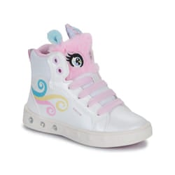 Scarpe bambini Geox J SKYLIN GIRL Bianco - 27