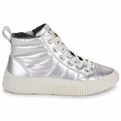 Scarpe bambini Geox J LAQUINNY GIRL Argento - 29