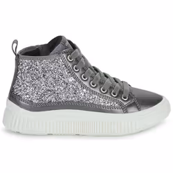 Scarpe bambini Geox J LAQUINNY GIRL Argento - 36