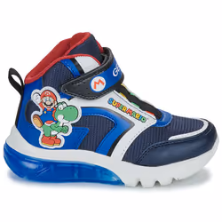 Scarpe bambini Geox J CIBERDRON BOY Blu - 31 - Vista aggiuntiva 2