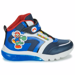 Scarpe bambini Geox J CIBERDRON BOY Blu - 35 - Vista aggiuntiva 2