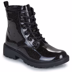 Stivaletti bambini Geox J CASEY GIRL GLITTER Nero - 33