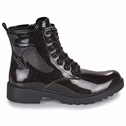 Stivaletti bambini Geox J CASEY GIRL GLITTER Nero - 36 - Vista aggiuntiva 2