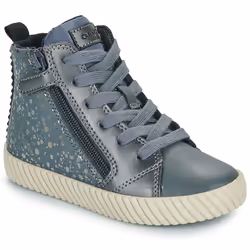 Scarpe bambini Geox J MIRROLESS GIRL Argento - 33