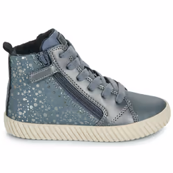 Scarpe bambini Geox J MIRROLESS GIRL Argento - 33