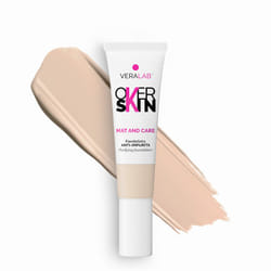 Veralab Mat and Care Fondotinta 01 Porcelain 30 ml