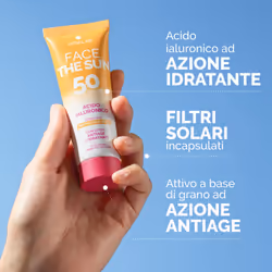 Veralab Face The Sun Acido Ialuronico SPF50 50 ml - Vista aggiuntiva 4