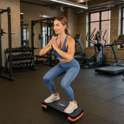 FITPADDY STEPPER01 step da aerobica Nero, Arancione Polipropilene (PP) 150 kg Altezza regolabile - Vista aggiuntiva 4