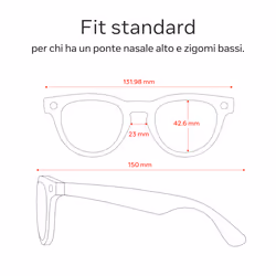 Ray-Ban Meta Headliner (Gen 2) - Nero opaco, Lenti grafite sfumata polarizzate - Vista aggiuntiva 7