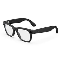 Ray-Ban Meta Wayfarer (Gen 2) - Nero opaco, Lenti trasparenti