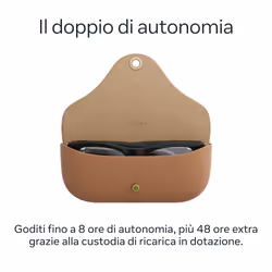 Ray-Ban Meta Wayfarer (Gen 2) - Nero opaco, Lenti trasparenti - Vista aggiuntiva 6