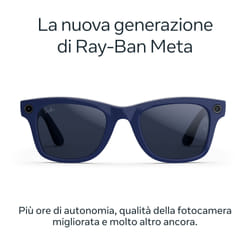 Ray-Ban Meta Wayfarer (Gen 2) - Cosmic blue lucido, Lenti zaffiro Transitions®