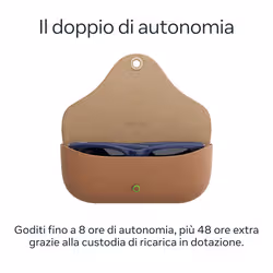 Ray-Ban Meta Wayfarer (Gen 2) - Cosmic blue lucido, Lenti zaffiro Transitions® - Vista aggiuntiva 5