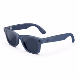 Ray-Ban Meta Wayfarer larga (Gen 2) - Cosmic blue lucido