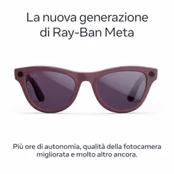 Ray-Ban Meta Skyler (Gen 2) - Mystic violet lucido, Lenti ametista Transitions® - Vista aggiuntiva 2