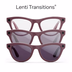 Ray-Ban Meta Skyler (Gen 2) - Mystic violet lucido, Lenti ametista Transitions® - Vista aggiuntiva 7