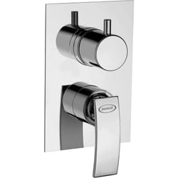 Miscelatore doccia incasso con deviatore monoleva Jacuzzi rubinetteria Ray ottone cromato 0IO00400JA01