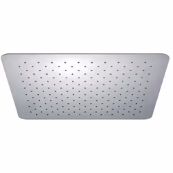 Soffione doccia quadrato ultraslim Jacuzzi, in acciaio inox 25x25 cm Il soffione doccia quadrato di Jacuzzi si caratterizza p ...
