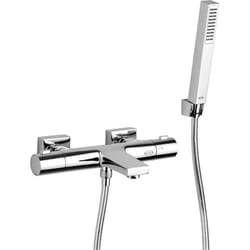 Gruppo vasca esterno con duplex doccia Jacuzzi rubinetteria Beam termostatico