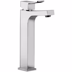 Rubinetto lavabo alto in ottone cromato con piletta clic clac – Jacuzzi Serie Tank Il miscelatore per lavabo Jacuzzi della se ...