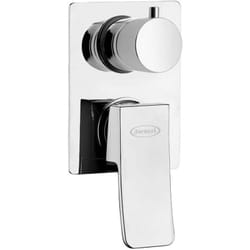 Miscelatore doccia incasso con deviatore monoleva Jacuzzi rubinetteria Tank ottone cromato 0TN00400JA00