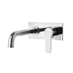 Jacuzzi - Miscelatore lavabo incasso Eolo senza scarico in ottone cromo di