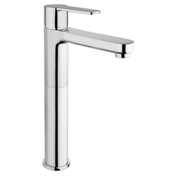 Jacuzzi - Miscelatore lavabo Eolo alto senza scarico in ottone cromo di