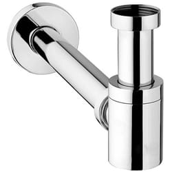 Sifone tondo basso minimale a bottiglia d'arredo Jacuzzi Rubinetteria