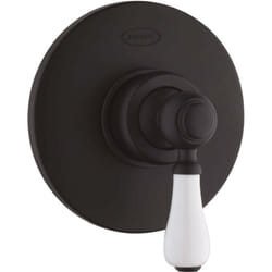 Miscelatore doccia incasso nero opaco serie Tosca di Jacuzzi Rubinetteria