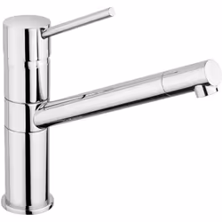 Miscelatore per cucina con canna bassa girevole Jacuzzi Rubinetteria Le dimensioni contenute del miscelatore Sunset a canna o ...