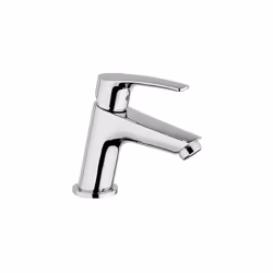 Il miscelatore lavabo della collezione Lucente di Jacuzzi è completo di:aeratore rompigetto; 2 flessibili inox 3/8''G per att ...