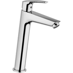 Jacuzzi - Miscelatore lavabo alto Lucente rubinetteria per piletta clik clak ottone cromato
