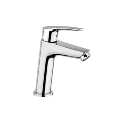 Jacuzzi - Miscelatore lavabo medio Lucente rubinetteria ottone cromato per piletta clik clak