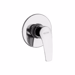 Il monocomando incasso doccia della collezione Lucente di Jacuzzi è completo di:piastra in metallo Ø116 mm; attacchi 1/2''G; ...