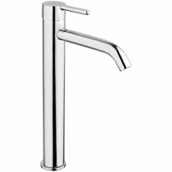 Il miscelatore lavabo alto della collezione Sunset di Jacuzzi è completo di:aeratore rompigetto; 2 flessibili inox 3/8''G per ...