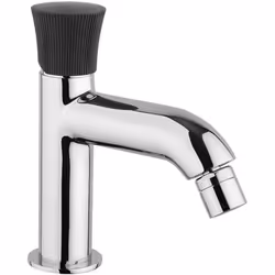 Rubinetto per bidet con maniglia nero opaco tulipano serie Illumina in ottone di Jacuzzi Rubinetteria per piletta click clack ...