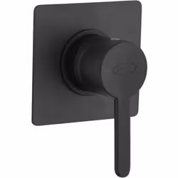 Incasso doccia nero opaco in ottone serie Sunset By Jacuzzi | rubinetteria Miscelatore doccia incasso in ottone , realizzato  ...