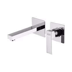 Il miscelatore lavabo incasso della collezione Twinkle di Jacuzzi è completo di:aeratore rompigetto; 2 flessibili inox 3/8''G ...