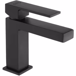 Rubinetto per lavabo Twinkle nero opaco per piletta click clack di Jacuzzi Rubinetteria La collezione di miscelatori di Jacuz ...