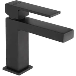 Jacuzzi - Miscelatore lavabo nero opaco Rubinetteria modello Twinkle per piletta click clack